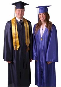 Fake diploma caps and gowns for any graduation event