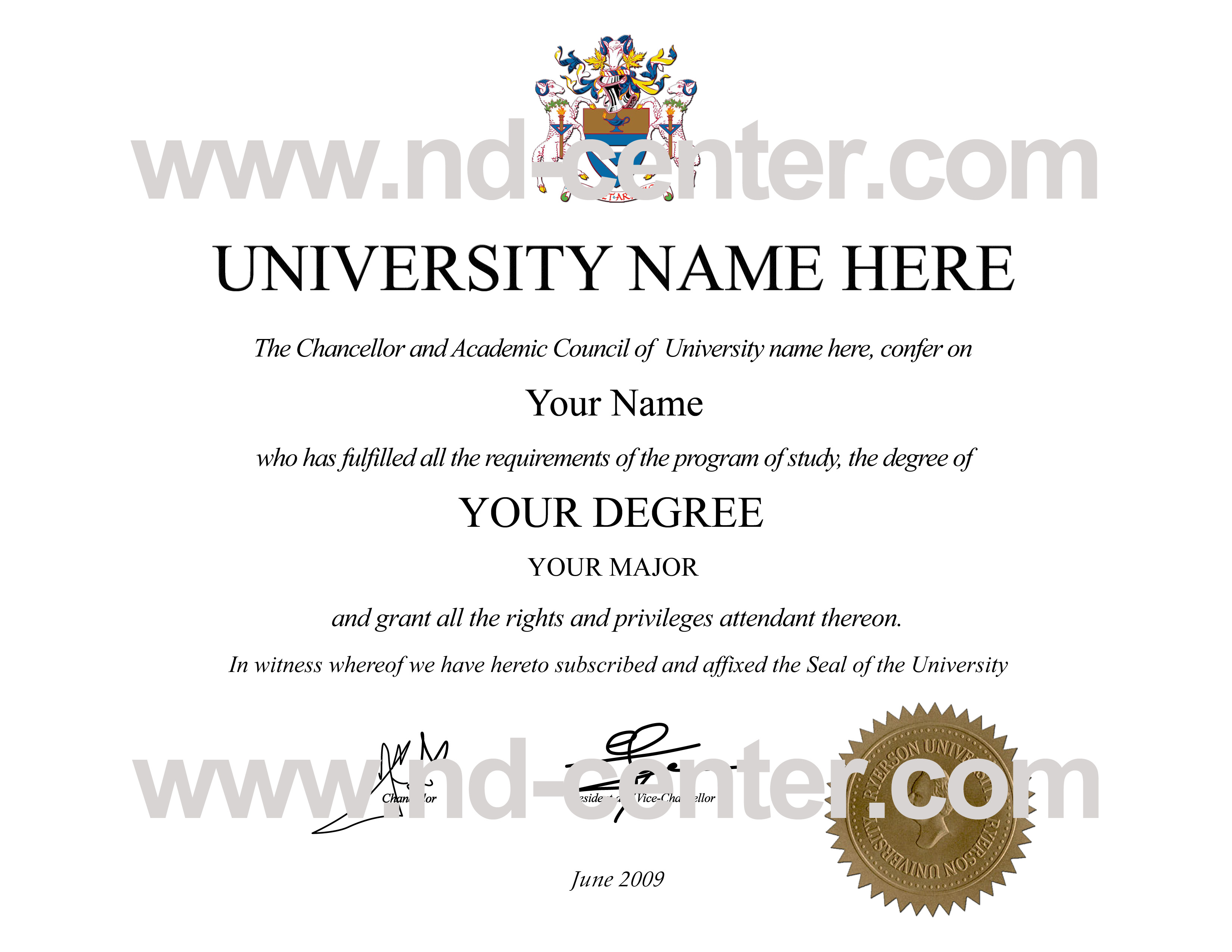 certificate degree