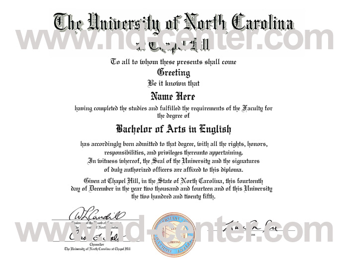 Unc Chapel Hill Academic Programs