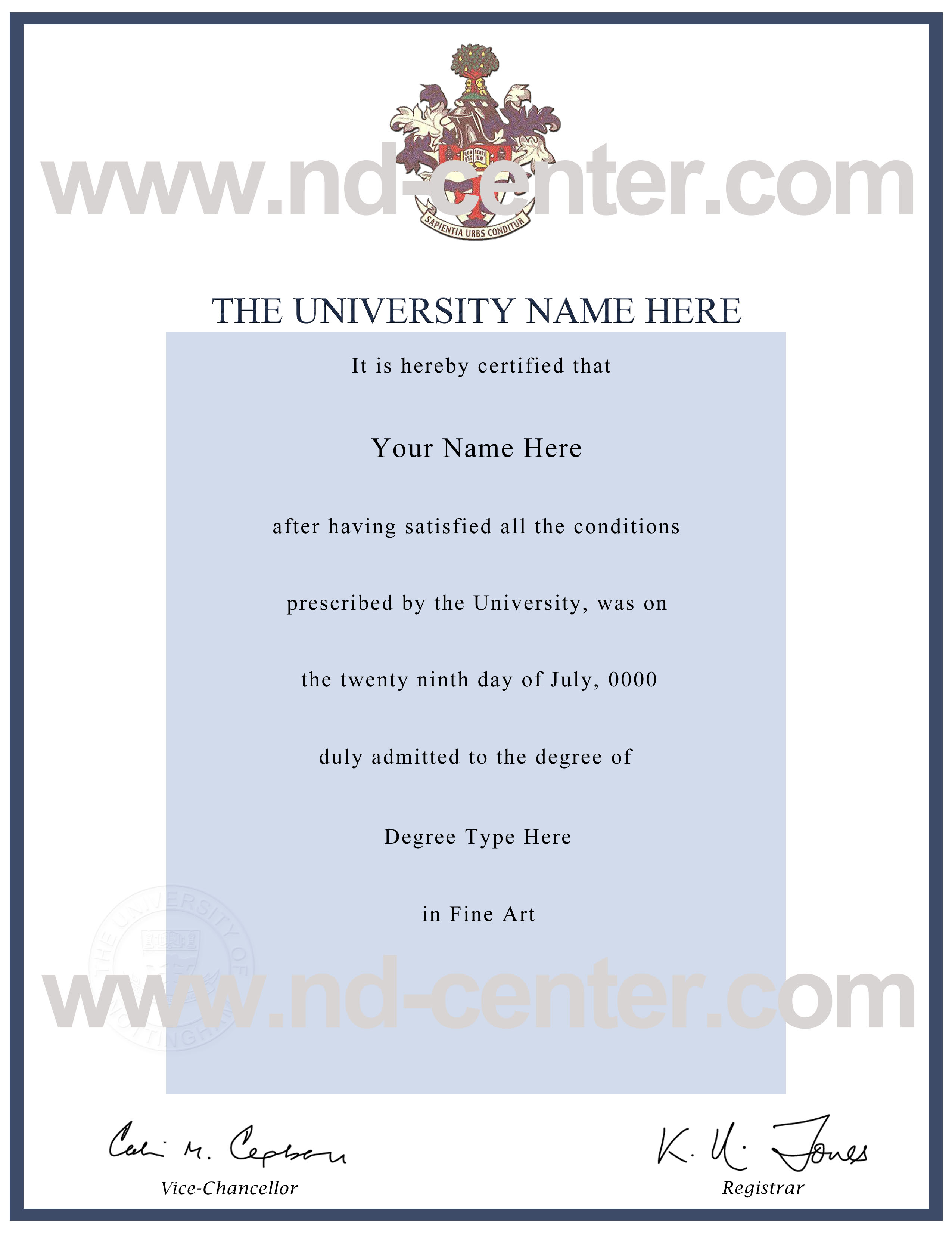 certificate degree