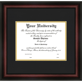 Fake Diploma Certificate Frame