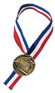 Fake Diploma Decorative Medallions