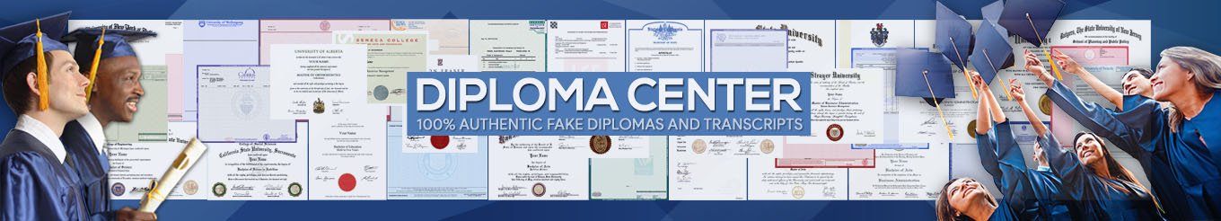 Fake Diploma Banner