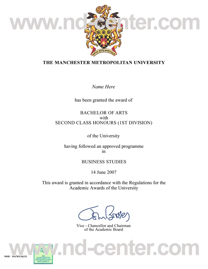 Manchester Metropolitan University