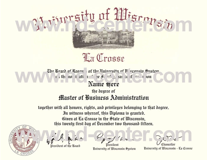University Of Wisconsin La Crosse Diploma