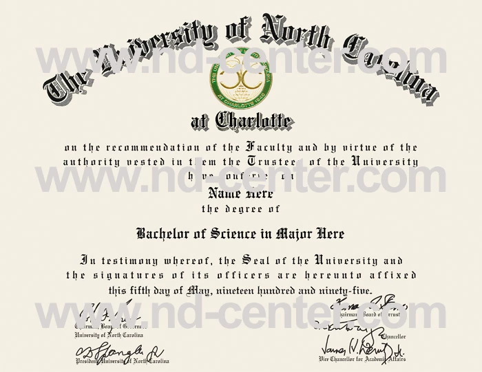 University of North Carolina at Charlotte